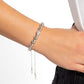 Slow and READY - White - Paparazzi Bracelet Image