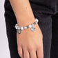 Filigree Finesse - White - Paparazzi Bracelet Image