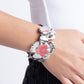 Floral Foundation - Pink - Paparazzi Bracelet Image