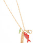 Marine Magic - Red - Paparazzi Necklace Image