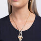 Phenomenal Pizzazz - Gold - Paparazzi Necklace Image