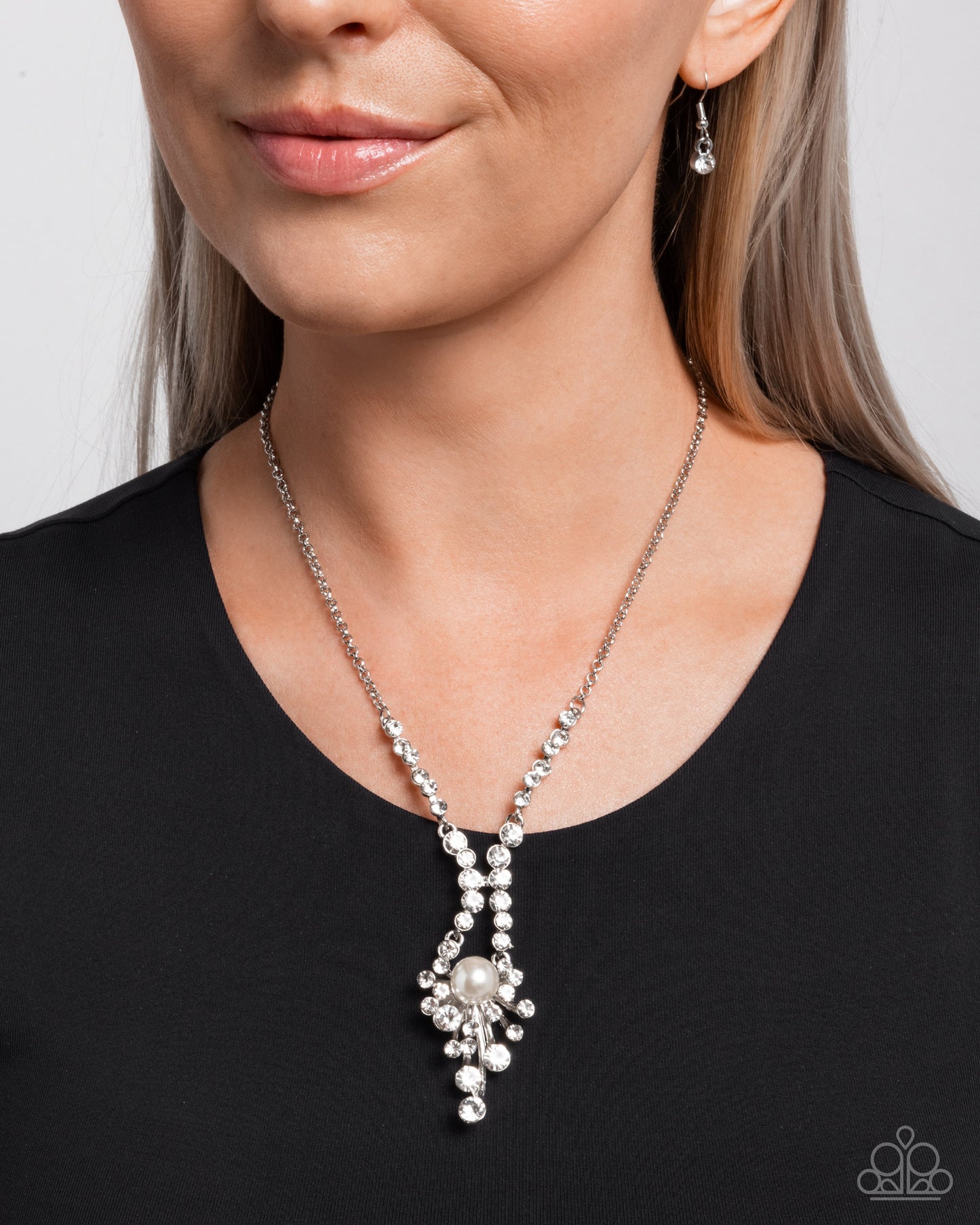 Phenomenal Pizzazz - White - Paparazzi Necklace Image