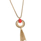 Unwavering Unity - Red - Paparazzi Necklace Image
