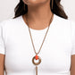 Unwavering Unity - Red - Paparazzi Necklace Image