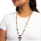 Eclectic Elegance - White - Paparazzi Necklace Image