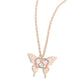 Showstopping Shuttle - Rose Gold - Paparazzi Necklace Image