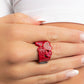 Honorable Hearts - Red - Paparazzi Ring Image