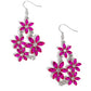 Floral Founder - Pink - Paparazzi Earring Image