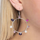 Tailored Treasure - Purple - Paparazzi Earring Image