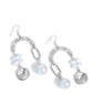 Shimmer Suggestion - Blue - Paparazzi Earring Image