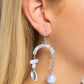Shimmer Suggestion - Blue - Paparazzi Earring Image