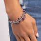 Seed Bead Scene - Purple - Paparazzi Bracelet Image