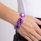Glazed Guest - Purple - Paparazzi Bracelet Image