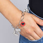 Lullaby Lucky - Red - Paparazzi Bracelet Image