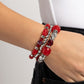 Defaced Dare - Red - Paparazzi Bracelet Image