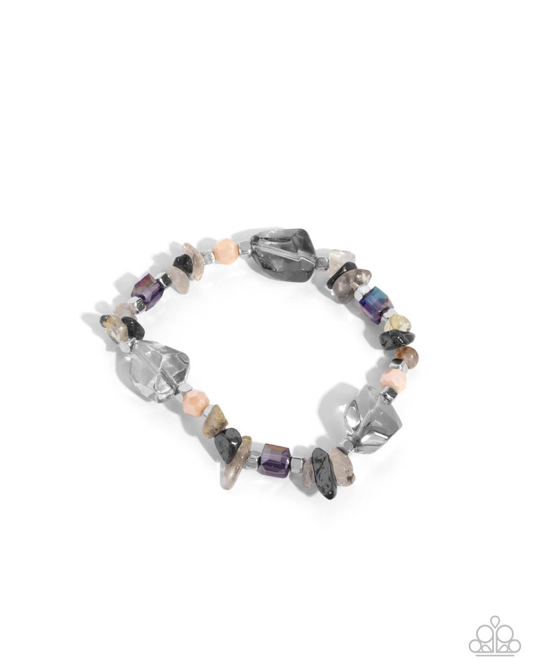 Eclectic Ease - Silver - Paparazzi Bracelet Image