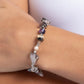 Eclectic Ease - Silver - Paparazzi Bracelet Image