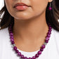 Showroom Swirl - Purple - Paparazzi Necklace Image