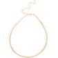 Captivating Choker - Gold - Paparazzi Necklace Image