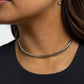 Captivating Choker - Silver - Paparazzi Necklace Image