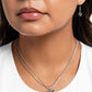 Adorable Ascension - Silver - Paparazzi Necklace Image