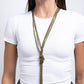 Ignited Industry - Brass - Paparazzi Necklace Image