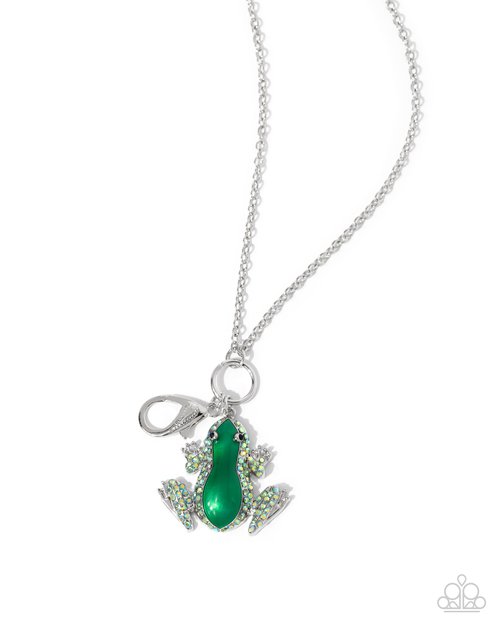 Tree Frog - Paparazzi Necklace Image