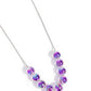 Iridescent Identity - Purple - Paparazzi Necklace Image