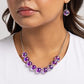Iridescent Identity - Purple - Paparazzi Necklace Image