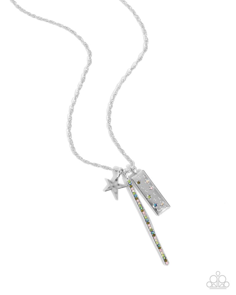 Stellar Sensei - Green - Paparazzi Necklace Image