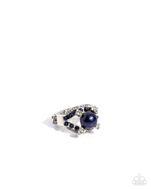 Pearl Prototype - Blue - Paparazzi Ring Image