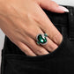 Stubborn Shimmer - Green - Paparazzi Ring Image