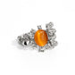 Reflective Rarity - Orange - Paparazzi Ring Image