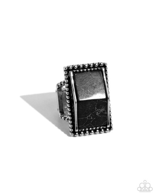 Southwestern Serenity - Black - Paparazzi Ring Image