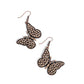 Aerial Audience - Copper - Paparazzi Earring Image