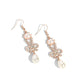 Alluring Advocate - Gold - Paparazzi Earring Image