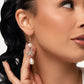 Alluring Advocate - Gold - Paparazzi Earring Image