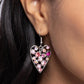 Unbelievable Shimmer - Pink - Paparazzi Earring Image