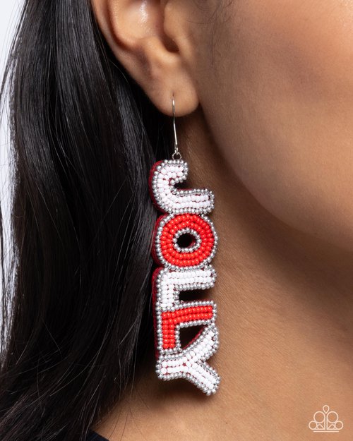 Jolly Holiday - Paparazzi Earring Image