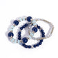 Flashy Frugality - Blue - Paparazzi Bracelet Image
