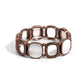 Socialite Shells - Copper - Paparazzi Bracelet Image