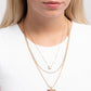 Seize the Sides - Gold - Paparazzi Necklace Image