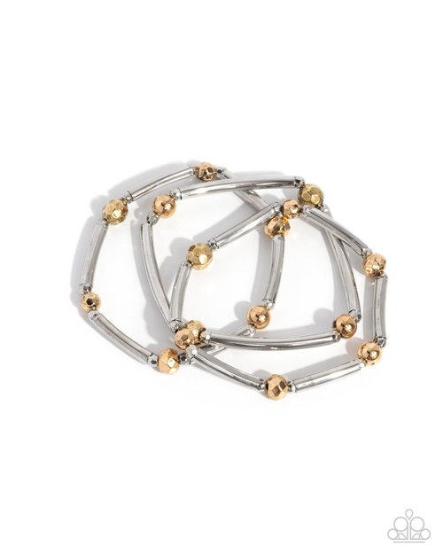 Stacked Shopaholic - Paparazzi Bracelet Image