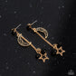 Astral Admiration - Black - Paparazzi Earring Image