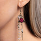 The Toast of the Ton - Brass - Paparazzi Earring Image