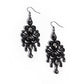 Chandelier Celebration - Black - Paparazzi Earring Image