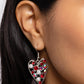 Unbelievable Shimmer - Red - Paparazzi Earring Image