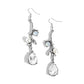 Glitzy Giveaway - White - Paparazzi Earring Image
