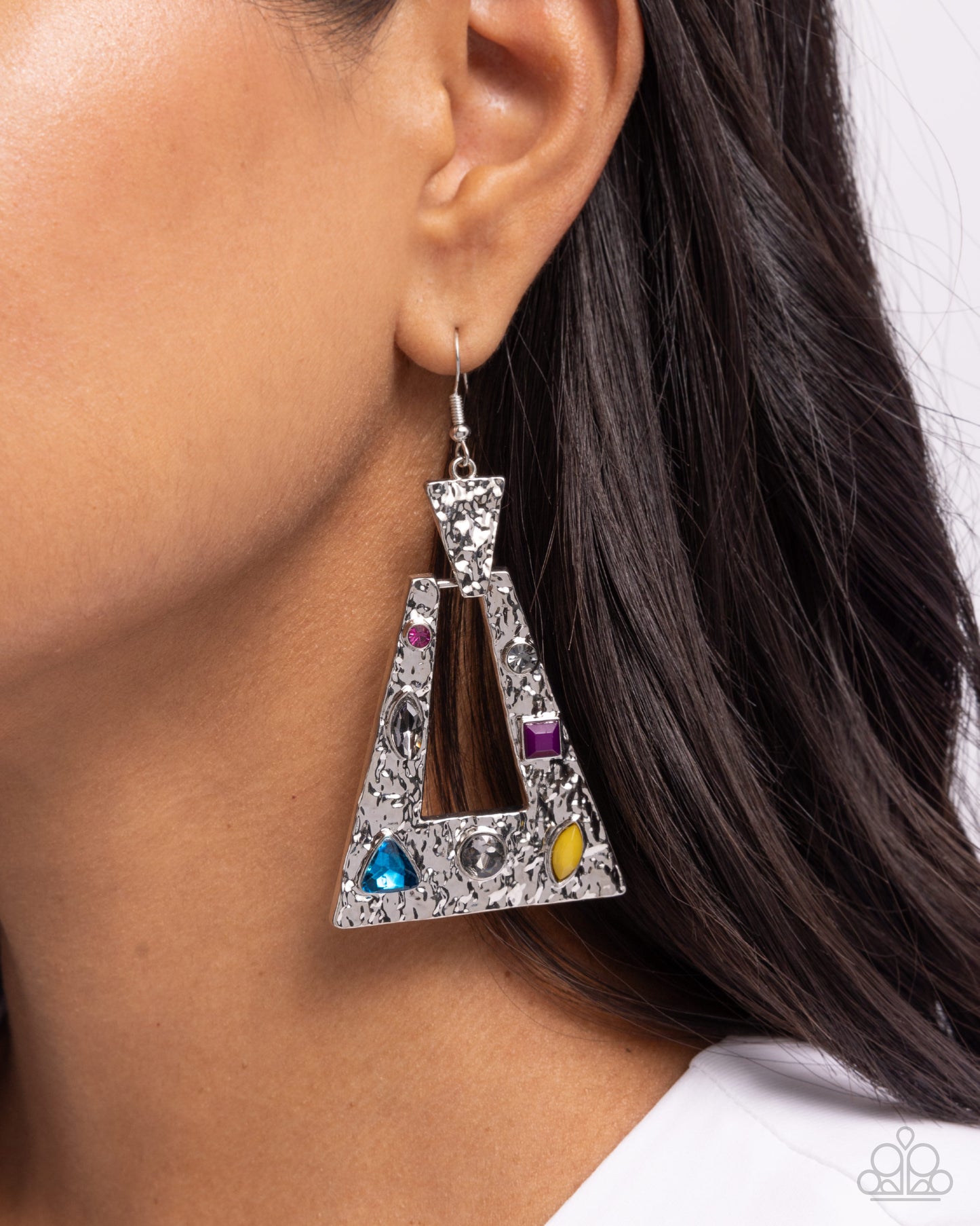 Warped Wanderer - Paparazzi Earring Image