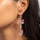 Feminine Freefall - Pink - Paparazzi Earring Image